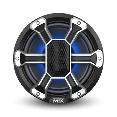Photo of MTX Audio PS8C 8” 150-Watt RMS 4Ω Coaxial Speaker Pair IP-67 Rated with RGB Lighting and Customizable Grille by MTX Audio - Premium for UTVs / Side by Sides