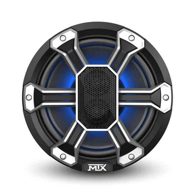 Photo of MTX Audio PS8C 8” 150-Watt RMS 4Ω Coaxial Speaker Pair IP-67 Rated with RGB Lighting and Customizable Grille by MTX Audio - Premium for UTVs / Side by Sides
