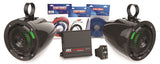 MTX Audio Universal Bluetooth Switch Audio Package w/Amplifier & 2 Roll Cage Speakers