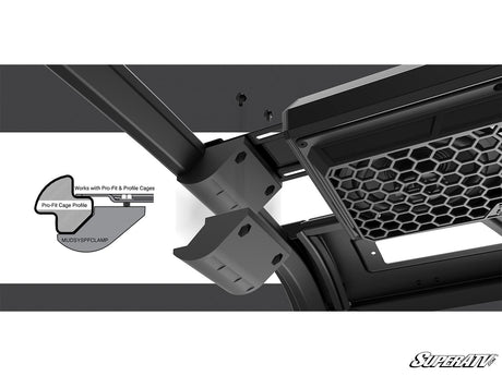 Photo of MTX MTX MUDSYSPFCLAMP Pro-Fit Cage Clamp by MTX Audio - Premium for UTVs / Side by Sides