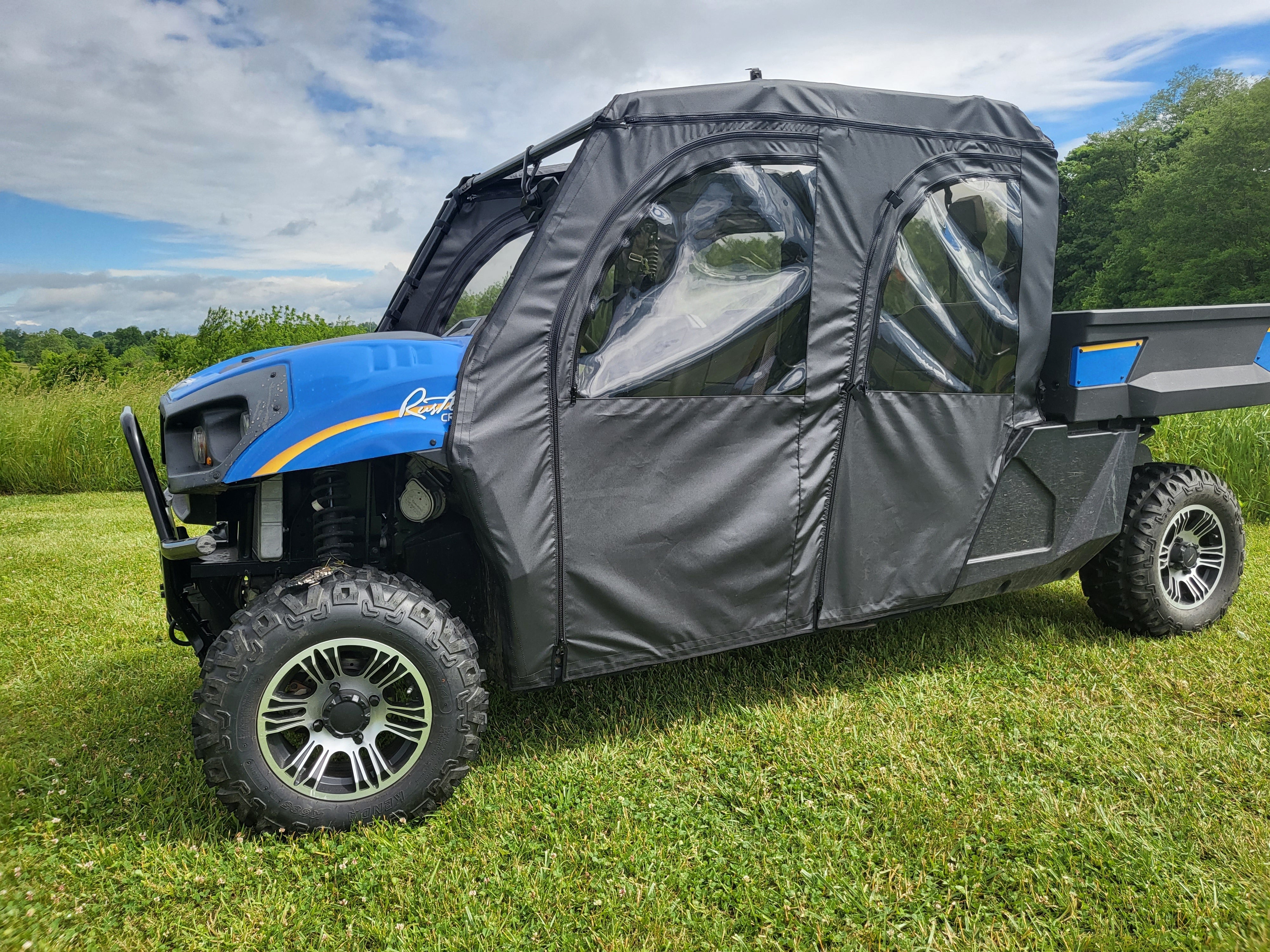 Photo of New Holland 850 Crew - Soft Doors by 3 Star UTV - Premium Enclosures for UTVs / Side by Sides