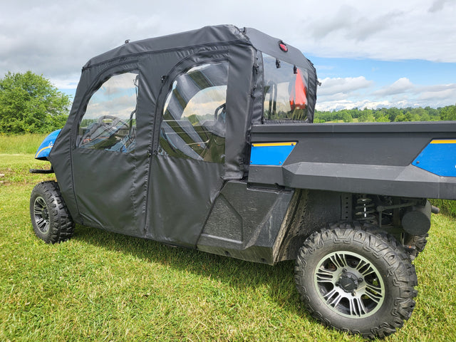 Photo of New Holland 850 Crew - Door/Rear Window Combo by 3 Star UTV - Premium Enclosures for UTVs / Side by Sides