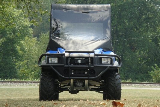 Photo of New Holland Rustler 120/125 - Full Cab Enclosure w/Vinyl Windshield with Color and Zip Window Options by 3 Star UTV - Premium Enclosures for UTVs / Side by Sides