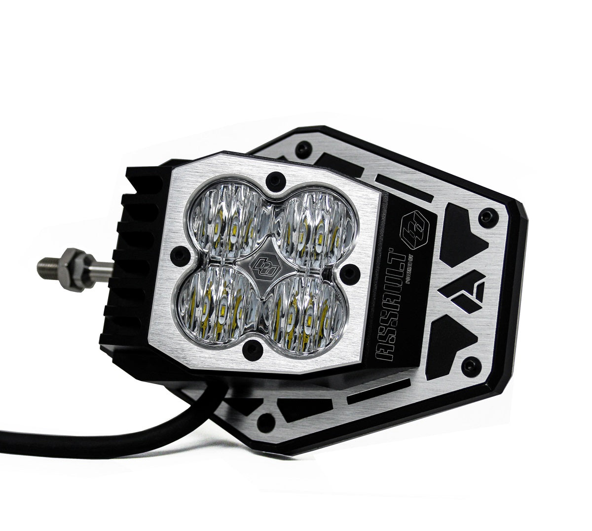 Photo of Squadron Nighthawk Mirror UTV LED Light Kit 1.75" Cage by Elektric Offroad - Premium for UTVs / Side by Sides