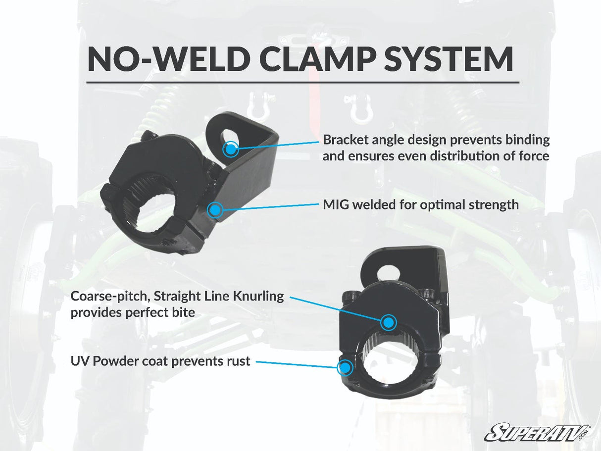 SuperATV Kawasaki Teryx Track Bars