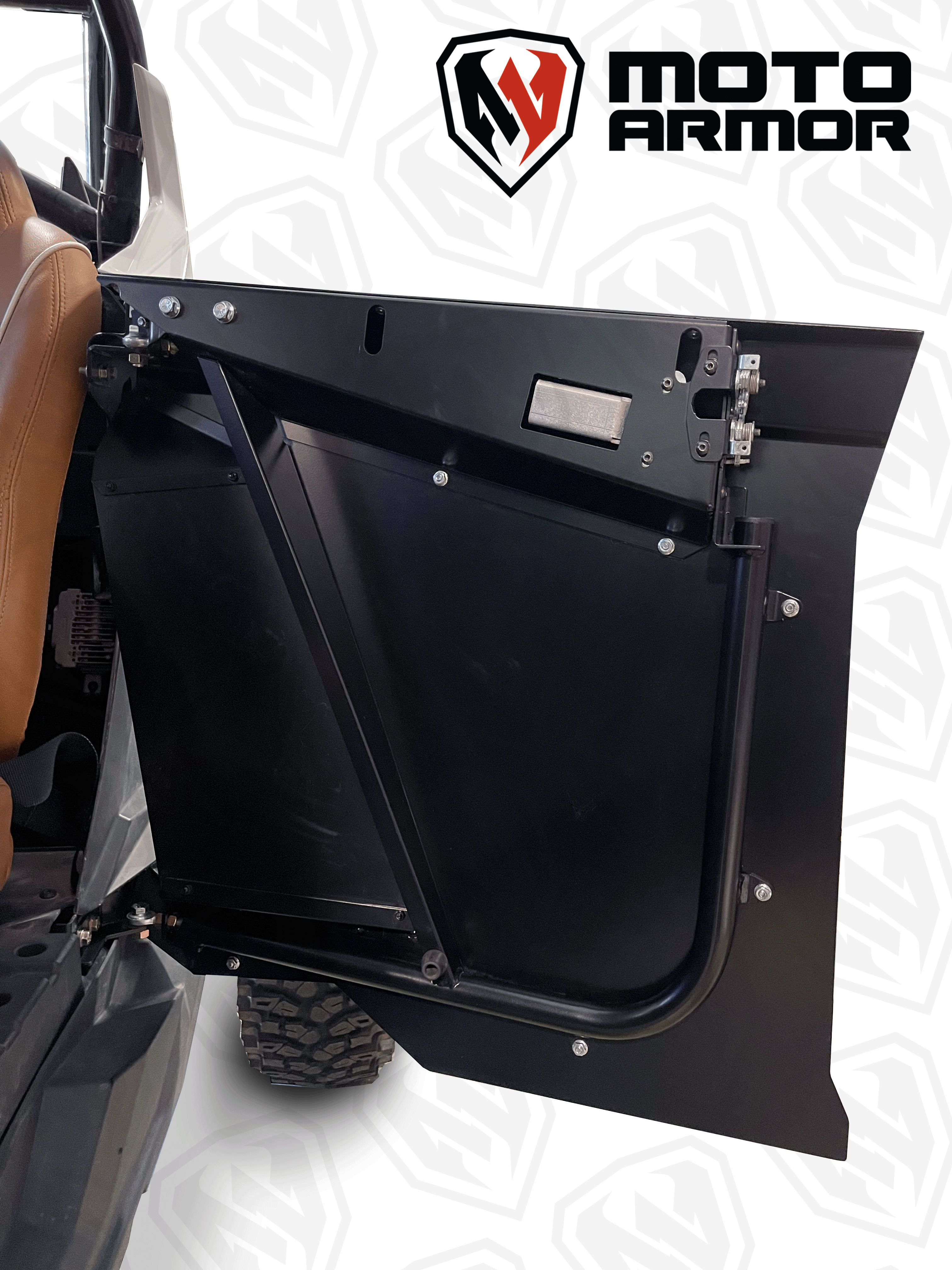 Photo of Aluminum Doors for RZR PRO XP 4/Turbo R4/Pro R4 by Moto Armor - Premium for UTVs / Side by Sides