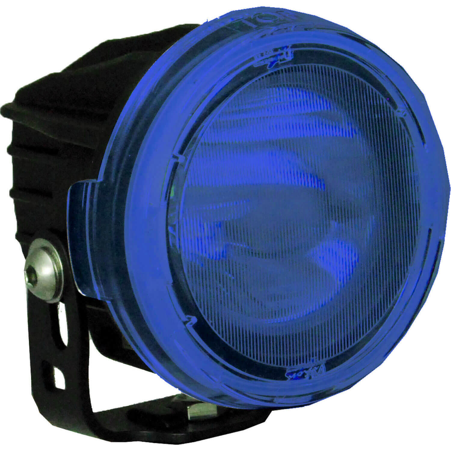 Photo of 3.7" CG2 Mini Cannon / Optimus Round Blue PCV Cover, Single by Vision X Off-Road - Premium Light Pods for UTVs / Side by Sides