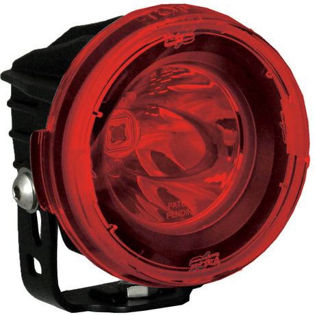 Photo of 3.7" CG2 Mini Cannon / Optimus Round Red PCV Covers by Vision X Off-Road - Premium Light Pods for UTVs / Side by Sides