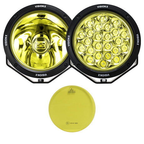 Photo of Selective Yellow Replacement Lens Kit by Vision X Off-Road - Premium Vehicle Accent Light for UTVs / Side by Sides
