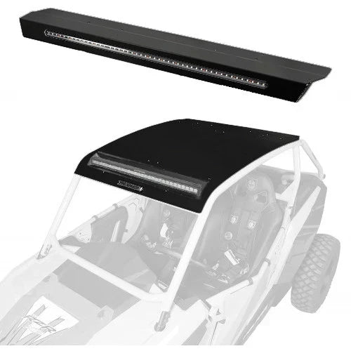 Photo of Pro Armor Aluminum Pocket Roof with Integrated Rear Lightbar - XP 1000/900 by Pro Armor - Premium Roofs for UTVs / Side by Sides
