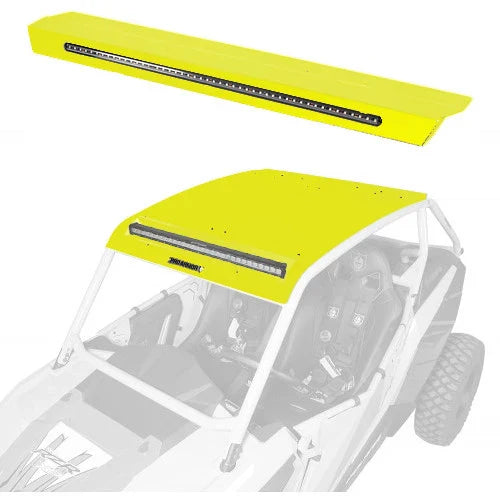 Pro Armor Aluminum Pocket Roof with Integrated Rear Lightbar - XP 1000/900