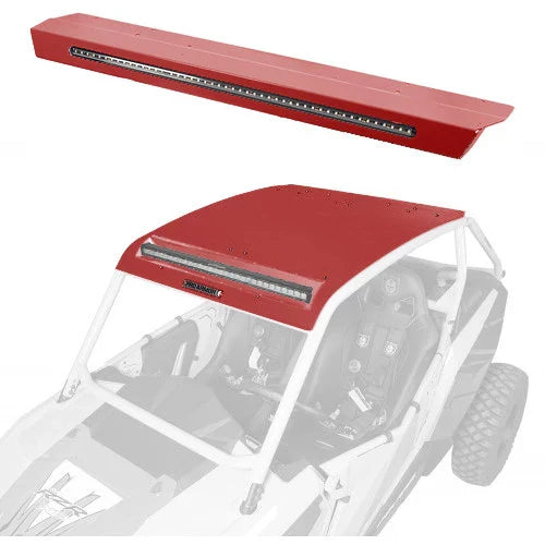 Pro Armor Aluminum Pocket Roof with Integrated Rear Lightbar - XP 1000/900