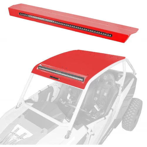 Photo of Pro Armor Aluminum Pocket Roof with Integrated Rear Lightbar - XP 1000/900 by Pro Armor - Premium Roofs for UTVs / Side by Sides