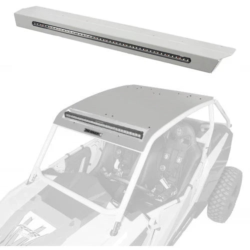 Photo of Pro Armor Aluminum Pocket Roof with Integrated Rear Lightbar - XP 1000/900 by Pro Armor - Premium Roofs for UTVs / Side by Sides