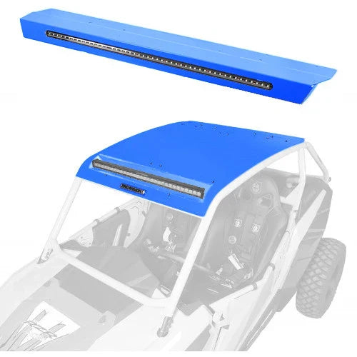 Photo of Pro Armor Aluminum Pocket Roof with Integrated Rear Lightbar - XP 1000/900 by Pro Armor - Premium Roofs for UTVs / Side by Sides