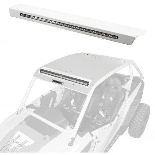 Photo of Pro Armor Aluminum Pocket Roof with Integrated Rear Lightbar - XP 1000/900 by Pro Armor - Premium Roofs for UTVs / Side by Sides