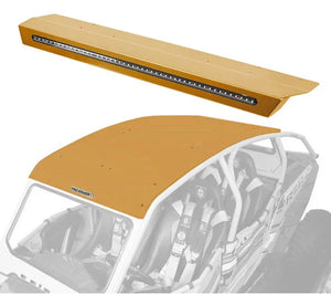 Pro Armor Aluminum Roof W/ Integrated Rear Light Bar - RZR XP4 1000