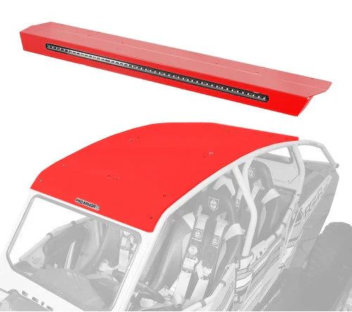 Photo of Pro Armor Aluminum Roof W/ Integrated Rear Light Bar - RZR XP4 1000 by Pro Armor - Premium Roofs for UTVs / Side by Sides