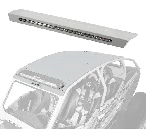 Photo of Pro Armor Aluminum Pocket Roof With Integrated Rear Light Bar- RZR XP4 by Pro Armor - Premium Roofs for UTVs / Side by Sides
