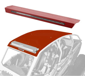 Pro Armor Aluminum Pocket Roof With Integrated Rear Light Bar- RZR XP4