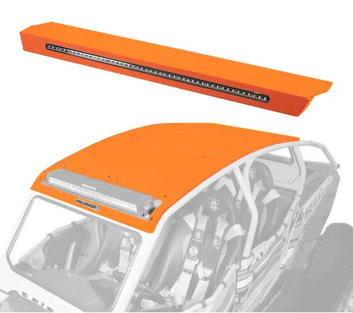 Photo of Pro Armor Aluminum Pocket Roof With Integrated Rear Light Bar- RZR XP4 by Pro Armor - Premium Roofs for UTVs / Side by Sides