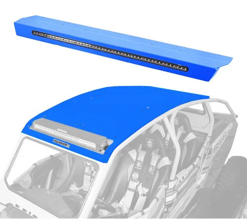 Photo of Pro Armor Aluminum Pocket Roof With Integrated Rear Light Bar- RZR XP4 by Pro Armor - Premium Roofs for UTVs / Side by Sides