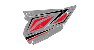 Pro Armor RZR Turbo Stealth Door Graphic Ghost Grey