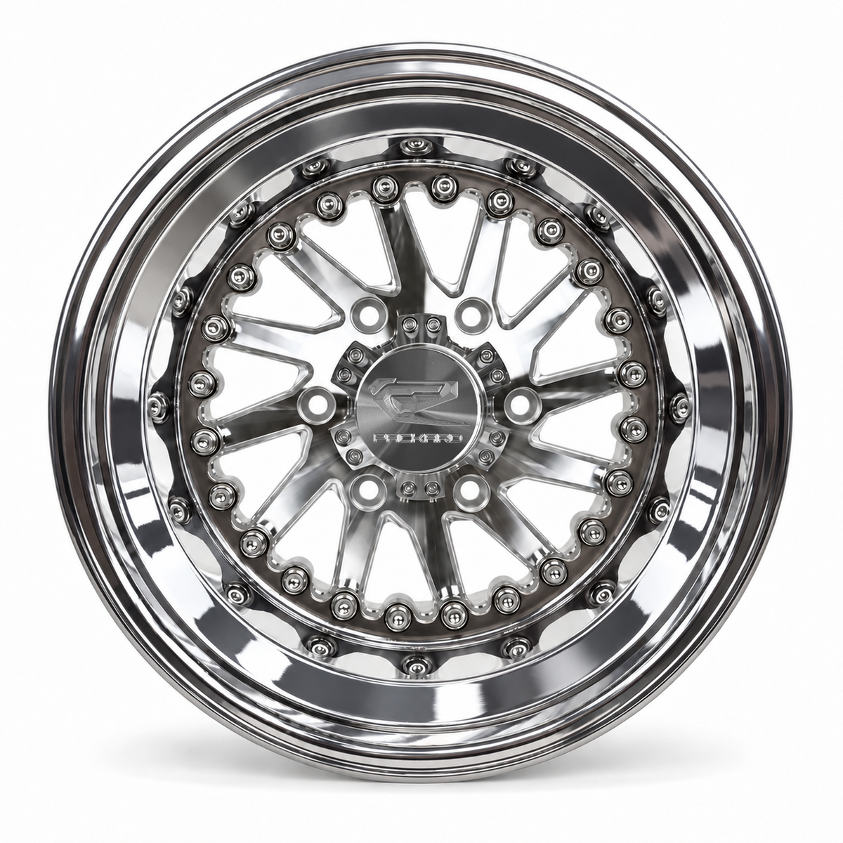 Packard Cyclone Polished Forged Wheel - Silver - Maverick R 6x139.7