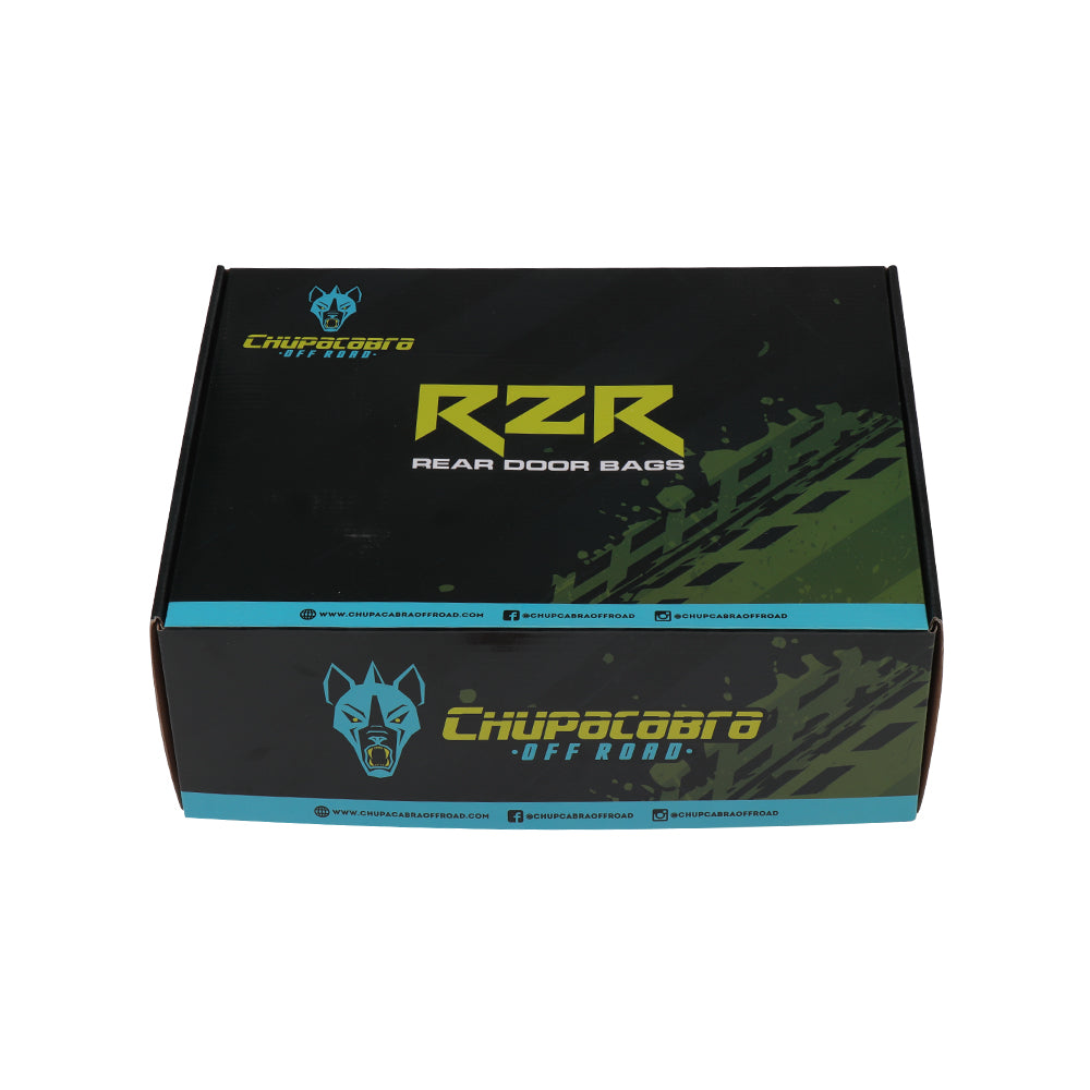 RZR Rear Door Bags - Weather-Resistant Storage + Easy Access (2014-2022)