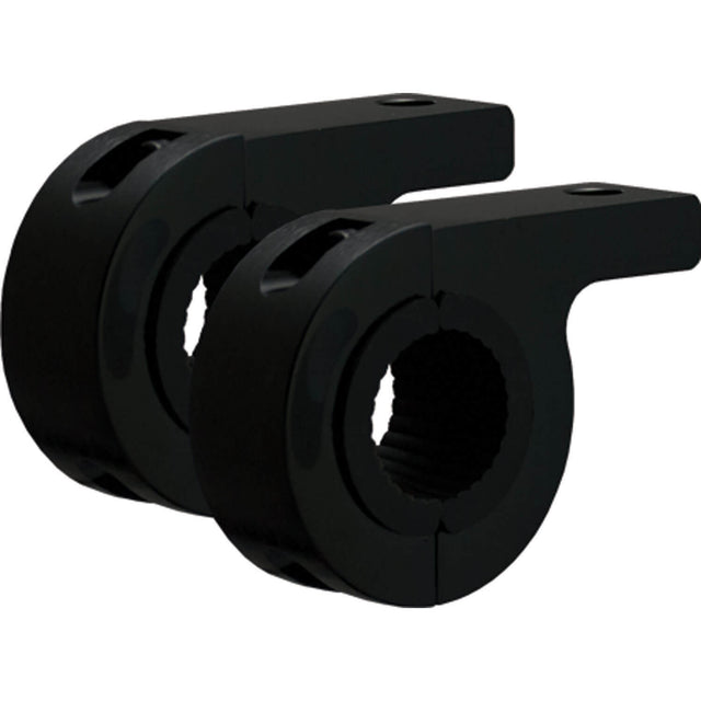 Photo of Pair of Black 1.00" Tube Frame Mounting Clamp (For M8 Mounting Bolt) by Vision X Off-Road - Premium Mounting Accessories for UTVs / Side by Sides