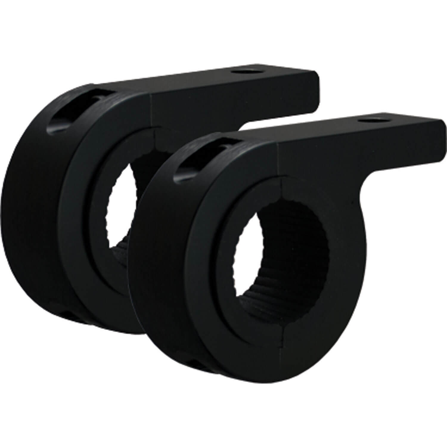 Photo of Pair of Black 1.25" Tube Frame Mounting Clamp (For M8 Mounting Bolt) by Vision X Off-Road - Premium Mounts for UTVs / Side by Sides
