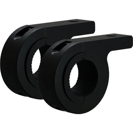 Photo of Pair of Black 1.25" Tube Frame Mounting Clamp (For M8 Mounting Bolt) by Vision X Off-Road - Premium Mounts for UTVs / Side by Sides