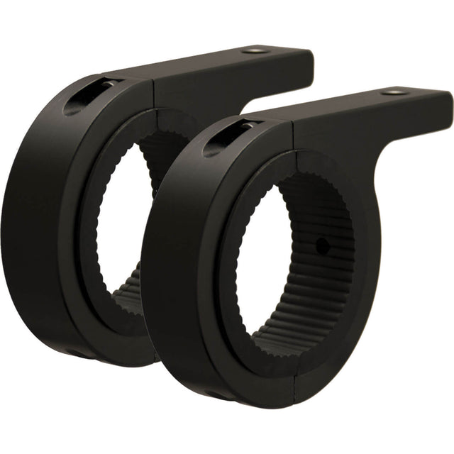 Photo of Pair of Black 2.50" Tube Frame Mounting Clamp (For M10 Mounting Bolt) by Vision X Off-Road - Premium Mounting Accessories for UTVs / Side by Sides