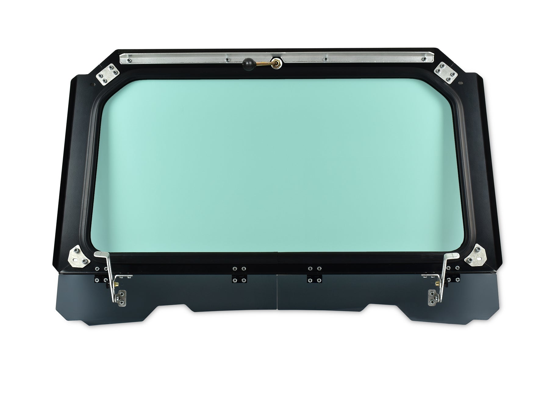 Photo of Black Vented Glass Windshield for RZR 900, 1000, Turbo with Wiper by UTVZILLA - Premium for UTVs / Side by Sides