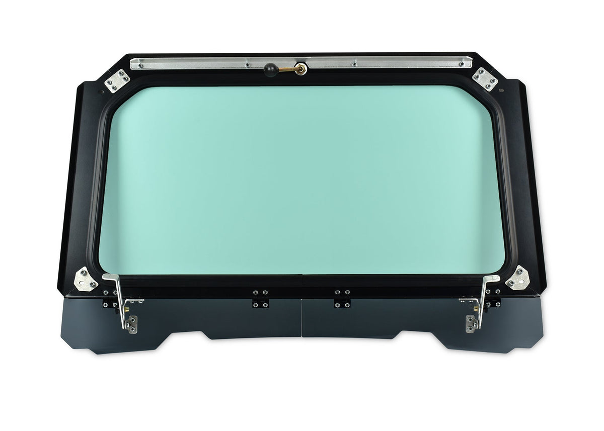 Photo of Black Vented Glass Windshield for RZR 900, 1000, Turbo with Wiper by UTVZILLA - Premium for UTVs / Side by Sides