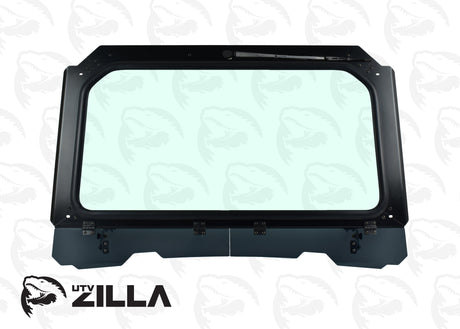 Photo of Black Vented Glass Windshield for RZR 900, 1000, Turbo with Wiper by UTVZILLA - Premium for UTVs / Side by Sides