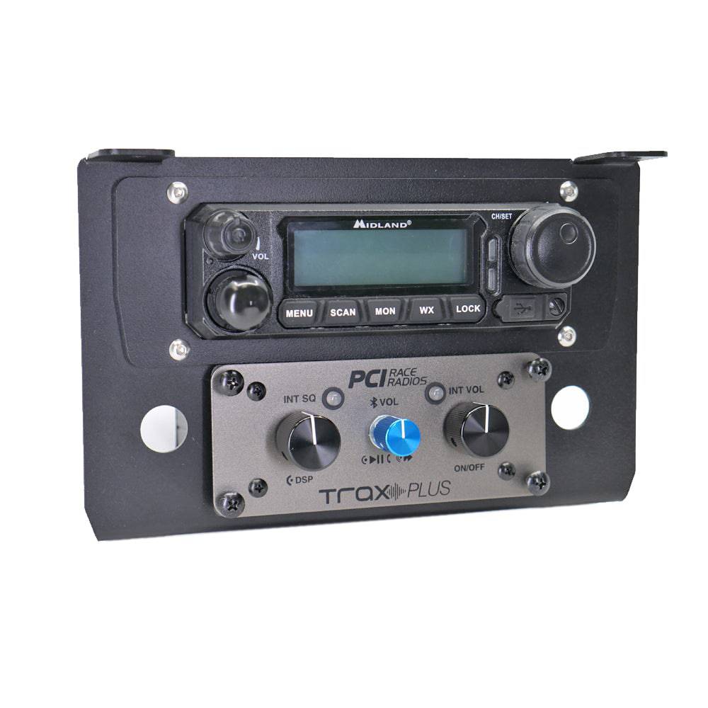 RZR Twist Lock Open Box Replacement Radio & Intercom Bracket - PCI Race Radios