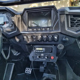 RZR Twist Lock Open Box Replacement Radio & Intercom Bracket - PCI Race Radios