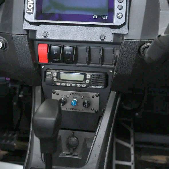 RZR Pro Vertical Radio and Intercom Bracket | 2022-2024