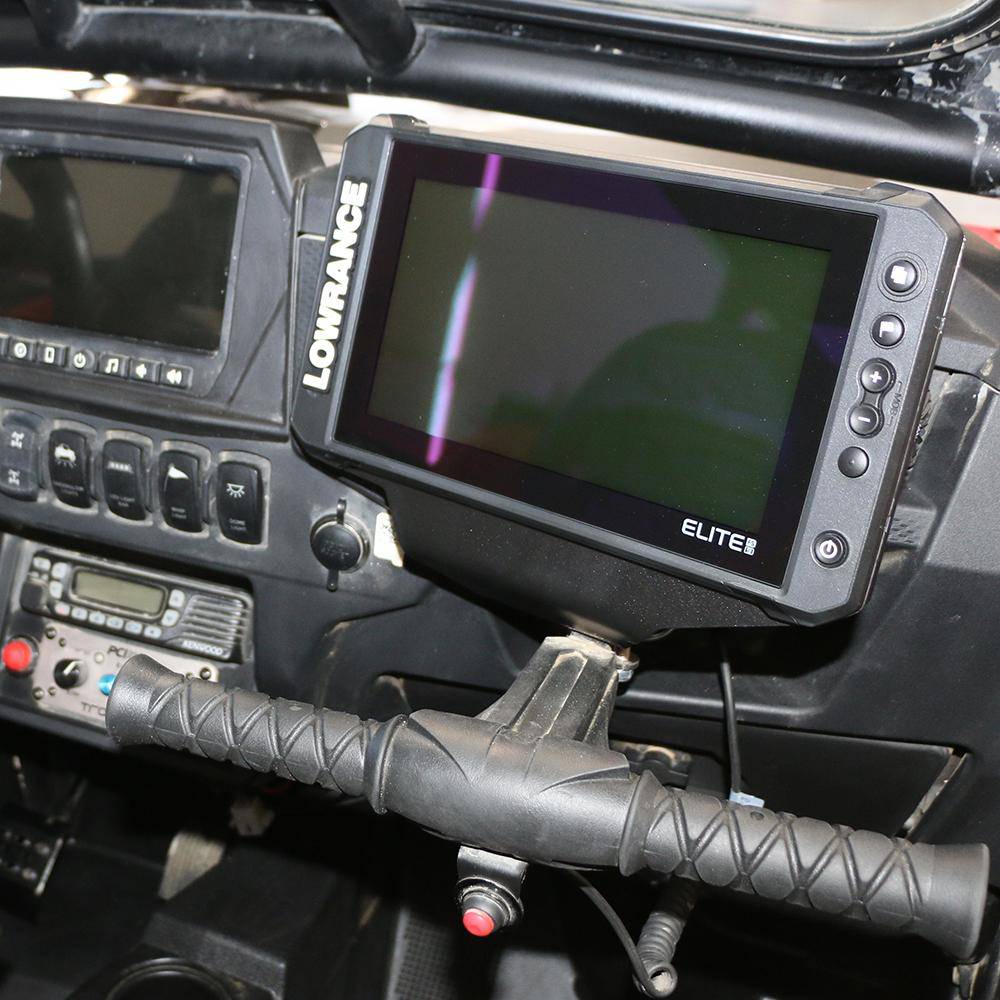 RZR Grab Bar GPS Bracket for Lowrance 7" & 9" Displays