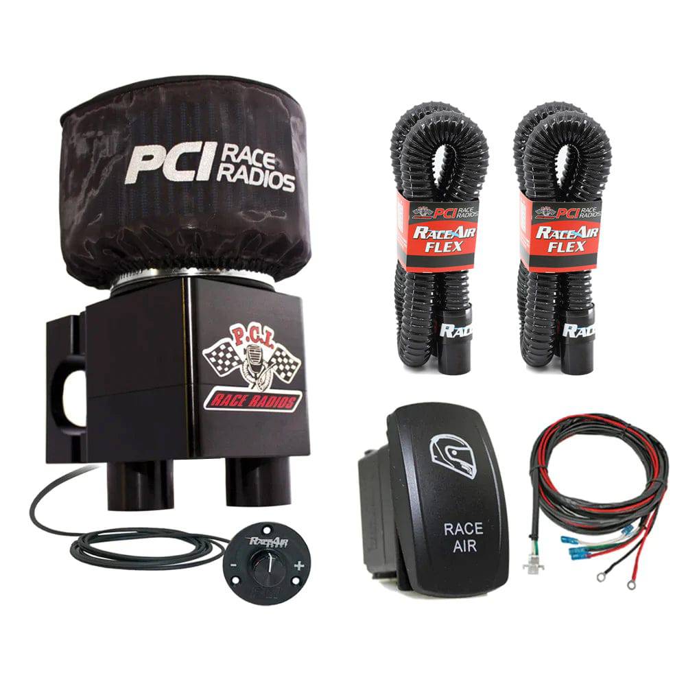 RaceAir Boost Package - Clean Air for Your Helmet