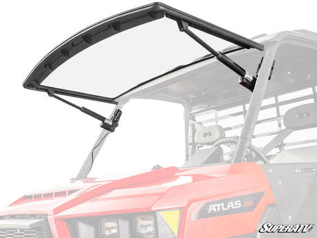 Photo of SuperATV Gravely Atlas JSV MaxDrive Power Flip Windshield by SuperATV - Premium Windshields for UTVs / Side by Sides