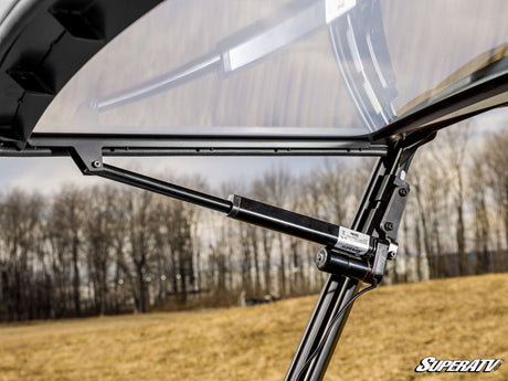 Photo of SuperATV Gravely Atlas JSV MaxDrive Power Flip Windshield by SuperATV - Premium Windshields for UTVs / Side by Sides