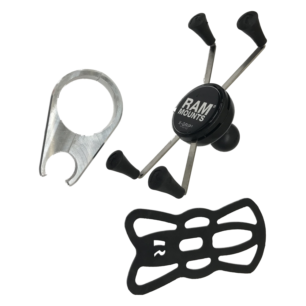 Photo of Offroad Rugged X-Grip Phone / Tablet Mount for Roll Cage by AJK Offroad - Premium for UTVs / Side by Sides