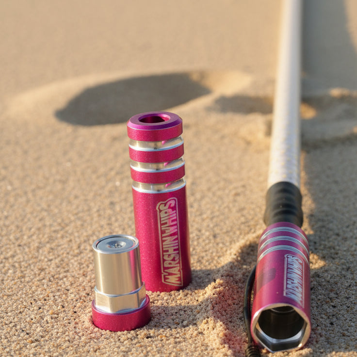 Photo of Game Changer LED Whip - Malibu Barbie Pink Single by Marshin Whips - Premium for UTVs / Side by Sides