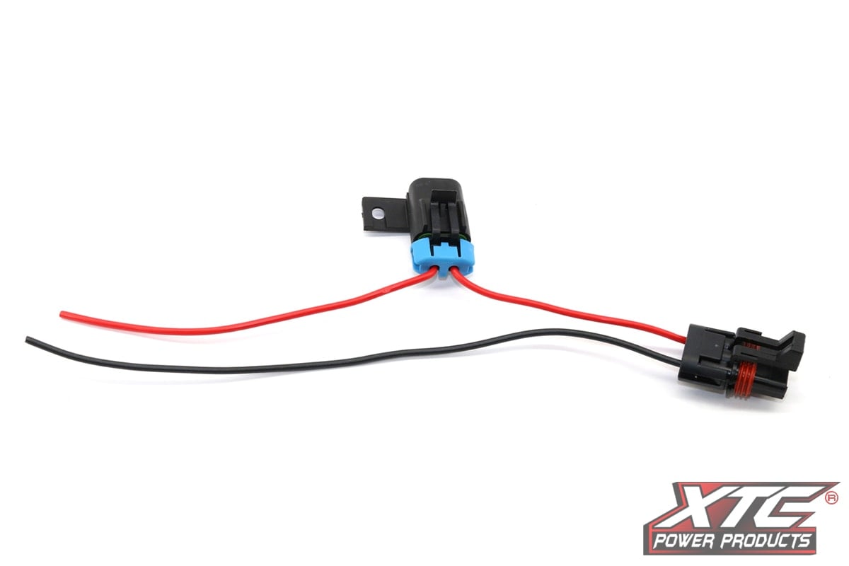 XTC Polaris Pulse Busbar Accessory Wiring Harness with 14 Gauge Fused 12v/GND Wires