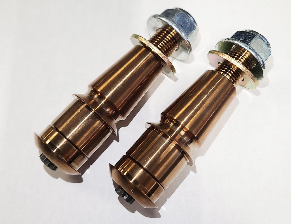 Photo of Polaris Pro R/Turbo R Lower Spindle Pin - Pair by CT Race Worx - Premium Suspension for UTVs / Side by Sides