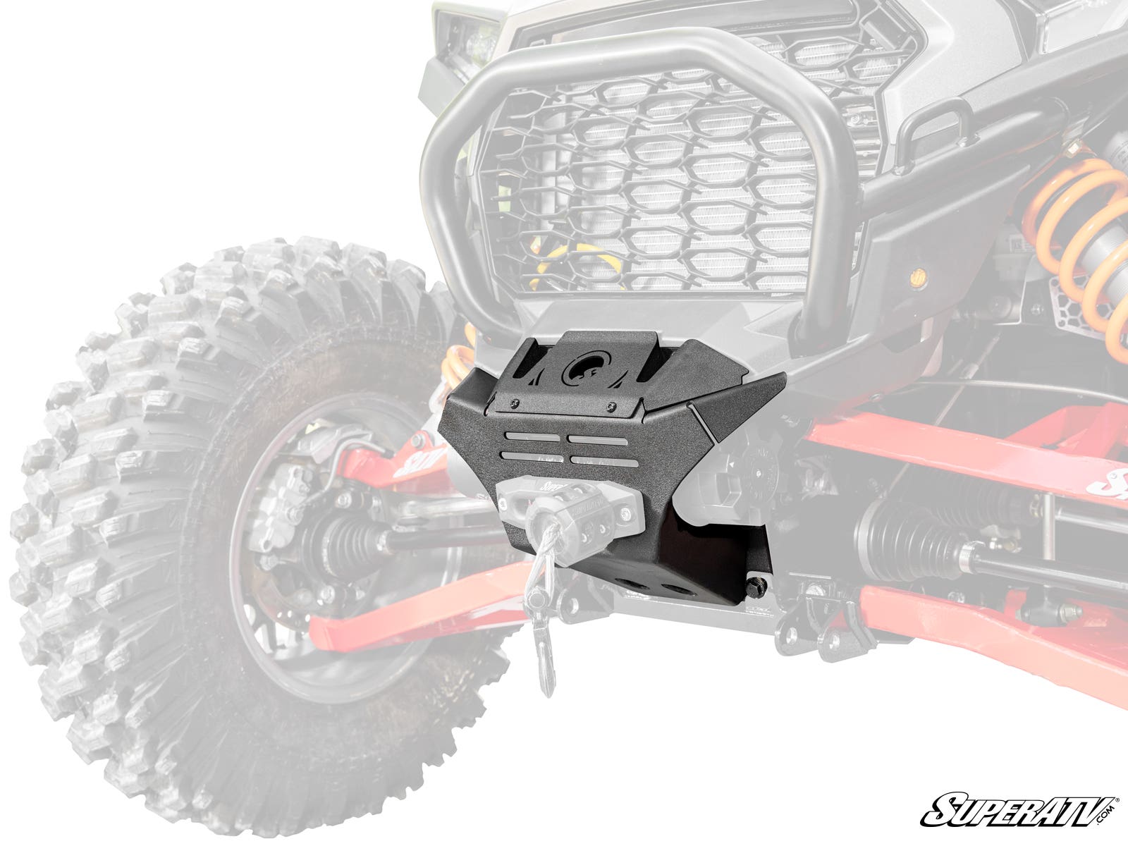 Photo of SuperATV Polaris RZR XP Winch Mount by SuperATV - Premium Winches & Winch Mounts for UTVs / Side by Sides