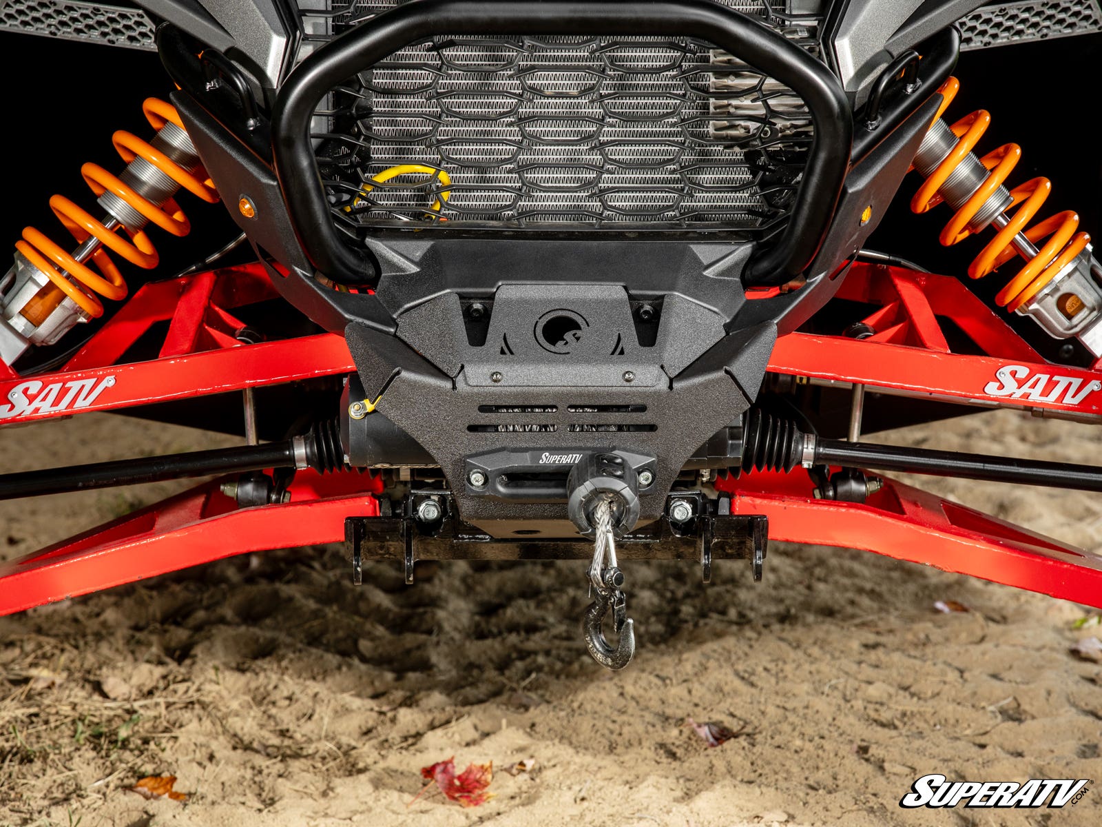 Polaris RZR XP Winch Mount - No Winch