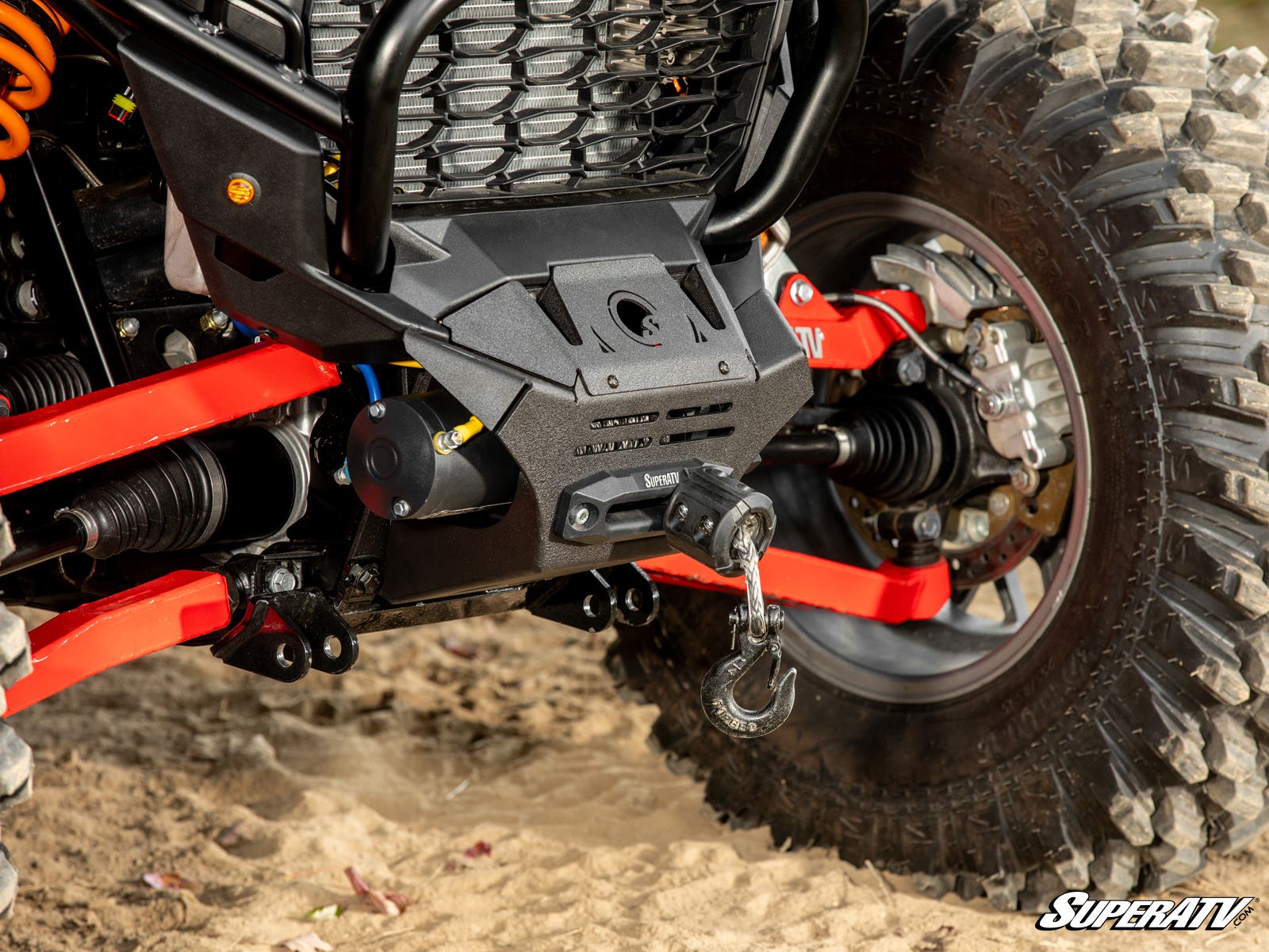 Photo of SuperATV Polaris RZR XP Winch Mount by SuperATV - Premium Winches & Winch Mounts for UTVs / Side by Sides